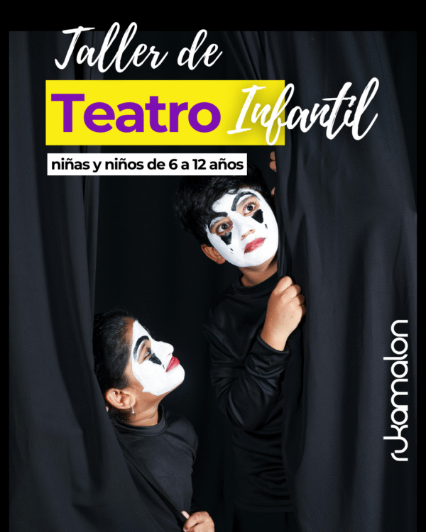 Clase Exploratoria Taller de Teatro para niñas y niños