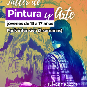 Taller Pintura y Arte Jóvenes - Pack Intensivo (3 semanas)