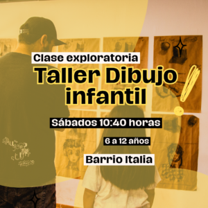 Clase exploratoria Taller de Dibujo Infantil
