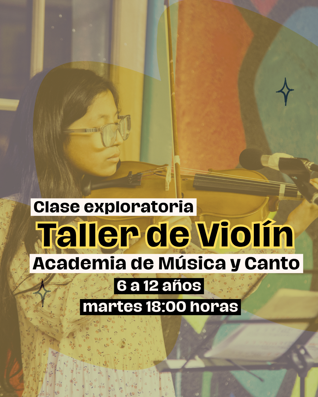 Clase Exploratoria - Taller de violín Infantil