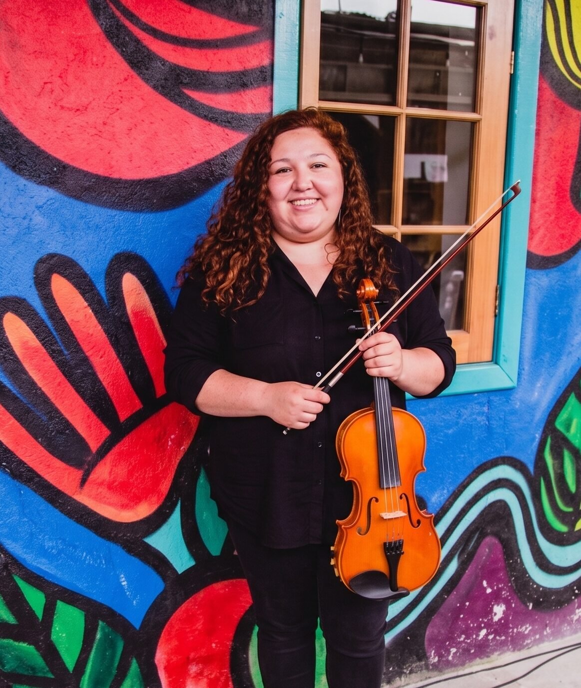 Cristina Fell, tallerista de Violín de Rukamalon
